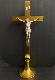 Vintage Brass Crucifix