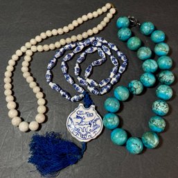 Beaded Necklace Lot