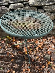 Vintage Metal Patio Table