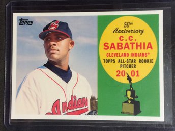 2008 Topps 50th Anniversary All Star Rookie CC Sabathia - K