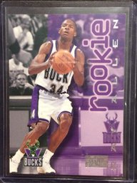 1997 Skybox Premium Ray Allen Rookie Card - K