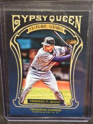 2011 Topps Gypsy Queen Freddie Freeman Rookie Card - K