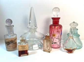 Fabulous Lot Of Vintage Perfume Bottles