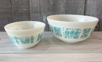 Pyrex Amish Butterprint Bowls