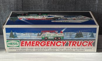 Hess 1996 Emergency Truck In Original Box