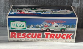 1994 Hess Rescue Truck In Original Box