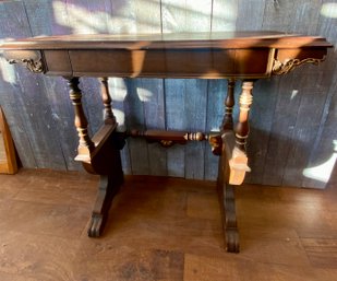 Walnut Dovetail Drawer Table