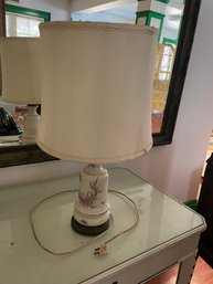 Pretty Antique Ceramic Lamp