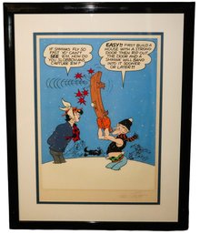 Al Capp Cartoon Illustrations Signed