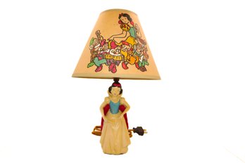 Vintage 1938 Walt Disney La Mode Studios Modeware Snow White And The 7 Dwarves Eletric Lamp