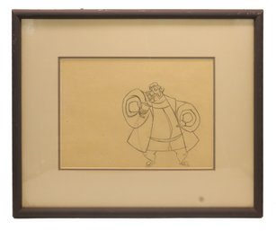 Disney Sleeping Beauty King Hubert Drawing  Art