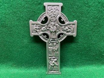 Pewter True Celtic Cross. Great Detail. 7 3/4' Tall. Yes Shipping.