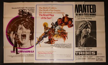 3  Vintage Movie Posters