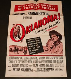 Vintage 'Oklahoma ' Movie Poster