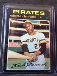 1971 Topps Roberto Clemente - K