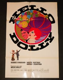 Vintage1969 'Hello Dolly' Movie Poster