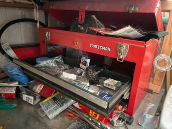 Craftsman Bench Tool Box And Contents