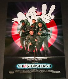 Vintage Ghostbusters II Movie Poster