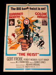 Vintage 'the Heist ' Movie Poster