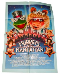 Vintage 1984 The Muppets Take Manhattan Poster