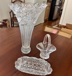 3-Piece Crystal Lot