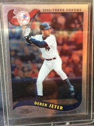 2002 Topps Chrome Derek Jeter - M