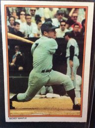 1985 Topps Circle K Mickey Mantle - M