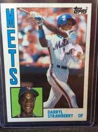 1984 Topps Darryl Strawberry Rookie - M