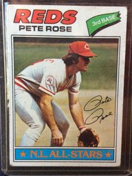 1977 Topps Pete Rose - M