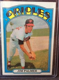 1972 Topps Jim Palmer - M