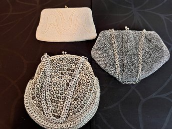 3 Vintage Ladies Evening Bags