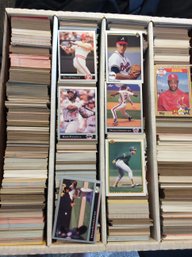 (2) 5 Row Boxes Filled With Approximately 6000 Baseball Cards(local Pickup Only) - M