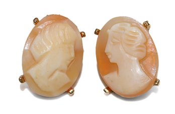 Beautiful Cameo Earrings