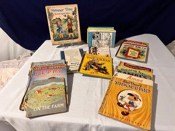 Collection Of Vintage Children's Book