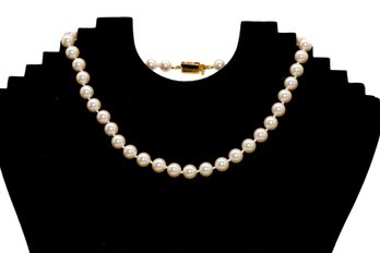 Vintage Monet Faux Pearl Necklace