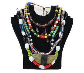 Let's Have Fun! Handmade Colorful Bead Necklaces And More!