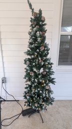 Snow-Dusted Christmas Tree