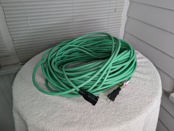 Bright Green 80-Foot Extension Cord