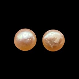 Sterling Silver Freshwater Pearl Stud Earrings