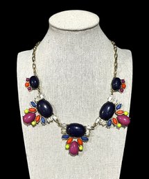 Vintage ANNA & AVA Lobster Statement Necklace