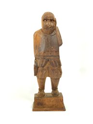 Old Wood Carved Man