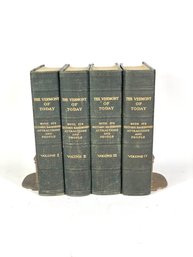 Volume 1-4 The Vermont Of Today By Arthur F. Stone Published In 1929