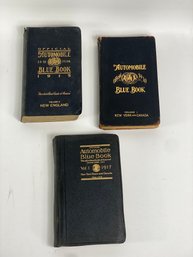 Three Antique Automobile Guide Books
