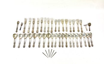 Sterling Silver Flatware Set By Reed & Barton