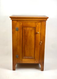 Vintage Bread Cabinet With Dove Tail Top