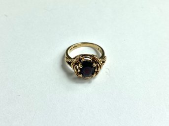 14k Gold Ring With Ruby