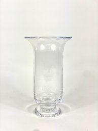 Signed Simon Pearce Glass Hurricane  Vase