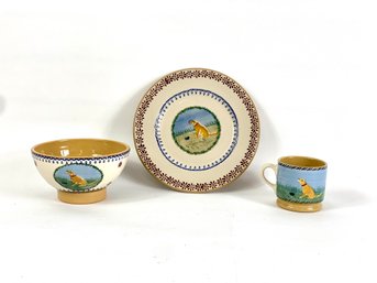 Three Nicholas MOSSE Pottery Pieces