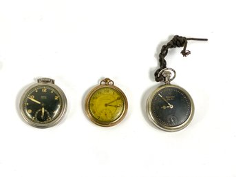 Three Pocket Watches