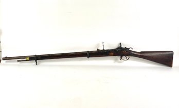 Scares Roberts Enfield Rifle. Action Is Marked 'Roberts Pat. June 11, 1867'.
